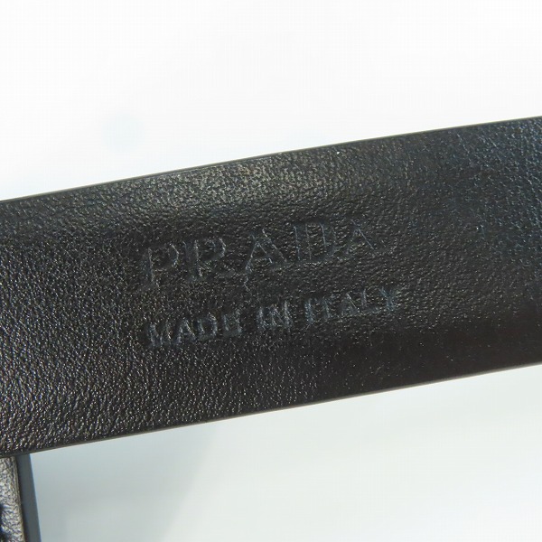実際に弊社で買取させて頂いたPRADA/プラダ ポーチ付きベルト 1CC500の画像 3枚目