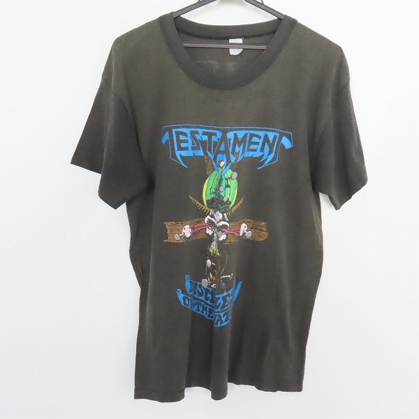実際に弊社で買取させて頂いたTESTAMENT/テスタメント Disciples of the Watch ヴィンテージ バンT
