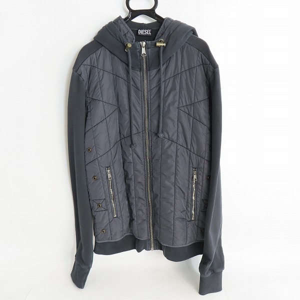 実際に弊社で買取させて頂いたDIESEL/ディーゼル J-VESTER ジップアップパーカー/XL