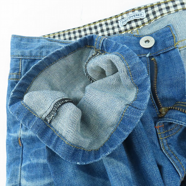 実際に弊社で買取させて頂いたDISCOVERED/ディスカバード デニムパンツ/Lの画像 6枚目
