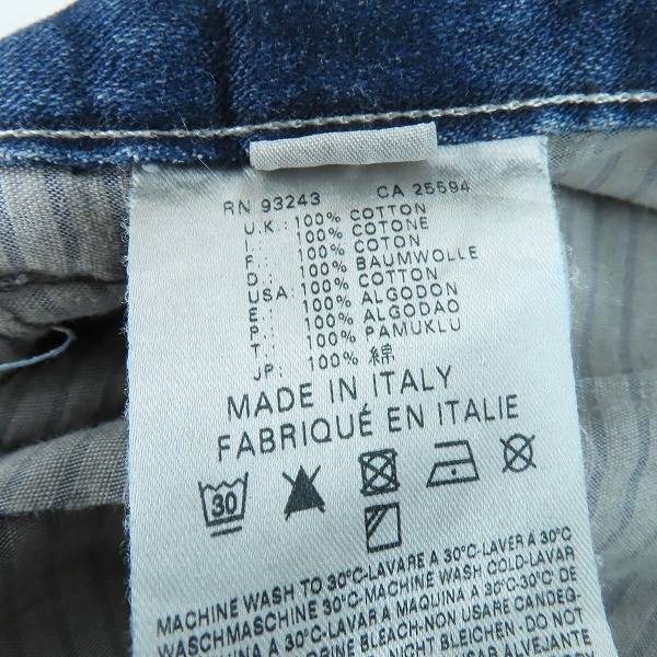 実際に弊社で買取させて頂いたDIESEL BLACK GOLD/ディーゼル ブラック ゴールド テーパード デニム パンツ/ジーンズ/28の画像 4枚目