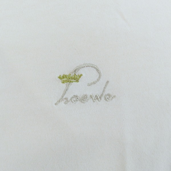 実際に弊社で買取させて頂いたLOEWE/ロエベ  ロゴ刺繍 Tシャツ/Lの画像 5枚目
