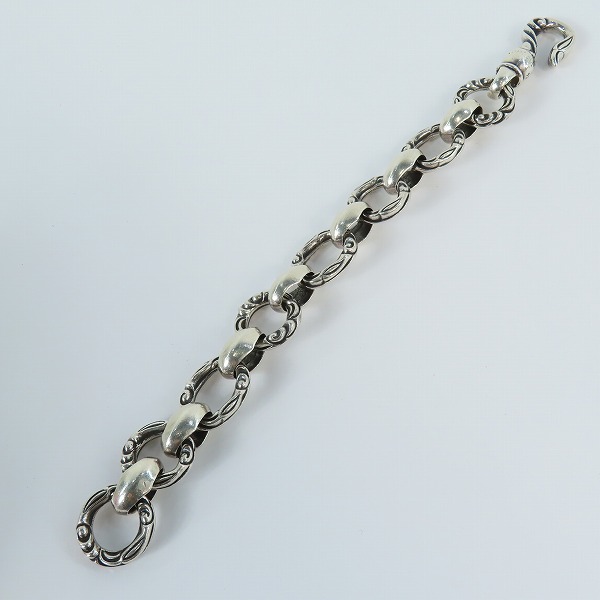 実際に弊社で買取させて頂いたLeonard Kamhout/レナードカムホート スワンフック ブレスレットの画像 8枚目