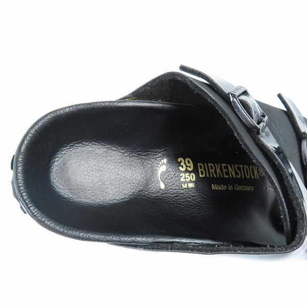 実際に弊社で買取させて頂いたBIRKENSTOCK/ビルケンシュトック チューリッヒ エナメル切替 サンダル 25の画像 4枚目