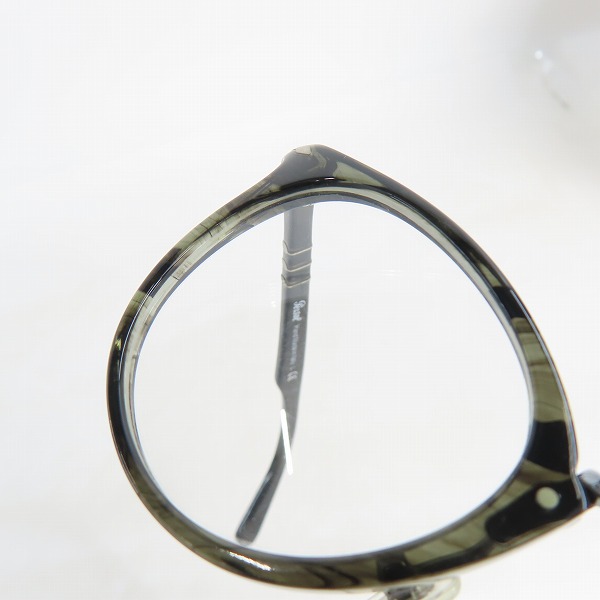 実際に弊社で買取させて頂いたPersol/ペルソール メガネフレーム/アイウェア Typewriter Edition 3107-V 1020の画像 8枚目