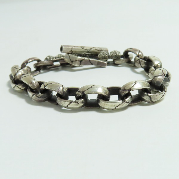 実際に弊社で買取させて頂いたFuck Around Lewisite/FAL/エフエーエル R.I.Pクラシックチェーンブレスレット Mの画像 3枚目