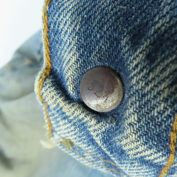 実際に弊社で買取させて頂いたLEVIS/リーバイス ボタン裏刻印524 ボタンフライ デニムパンツ/ジーンズの画像 6枚目