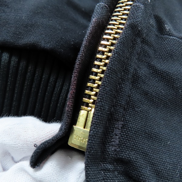 実際に弊社で買取させて頂いたCarhartt/カーハート DUCK ACTIVE JACKET/ダックアクティブジャケット コットン OJ0140-M/Lの画像 7枚目