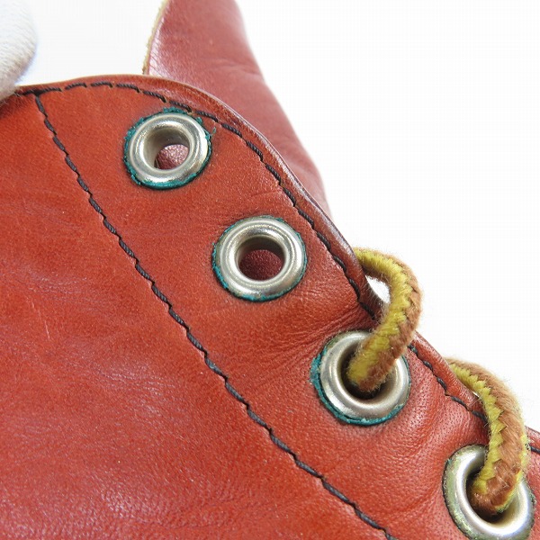 実際に弊社で買取させて頂いたRED WING/レッドウィング ブーツ レッドブラウン系 8166/8.5Dの画像 6枚目