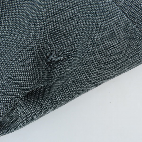 実際に弊社で買取させて頂いた【JPタグ】ETRO/エトロ 胸ロゴ刺繍 半袖ポロシャツ 襟下フラワー柄 XSの画像 9枚目