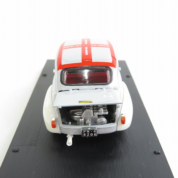 実際に弊社で買取させて頂いたbrumm/ブルム 1/43 FIAT ABART 1000 berlina TRENTO BONDONE 1971 ＃384/フィアット アバルト ミニカーの画像 4枚目
