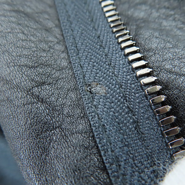 実際に弊社で買取させて頂いたwjk/ダブルジェイケイ レザージャケット lc06/Sの画像 5枚目