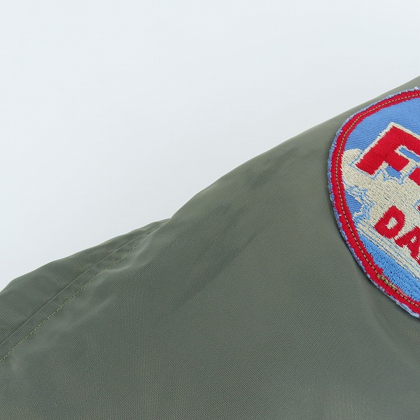 実際に弊社で買取させて頂いたBuzz Rickson's/バズリクソンズ MA-1 ワッペン USAF フライトジャケット BR11132 BR11739 Sの画像 5枚目