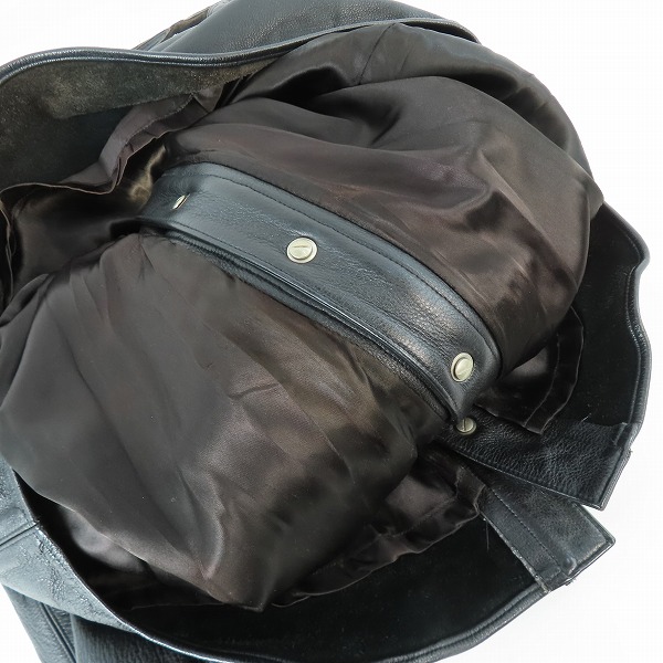 実際に弊社で買取させて頂いた【カスタム】A＆G/エーアンドジー クロスパッチ スカルコンチョ レザージャケット/Lの画像 5枚目