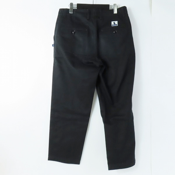 実際に弊社で買取させて頂いたDESCENDANT/ディセンダント DC-6 Wide ワイドパンツ ブラック/2の画像 1枚目