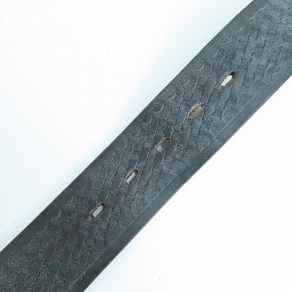 実際に弊社で買取させて頂いたGLAD HAND/グラッドハンド スタッズベルトHTC レザー オールドクロウ/32の画像 6枚目