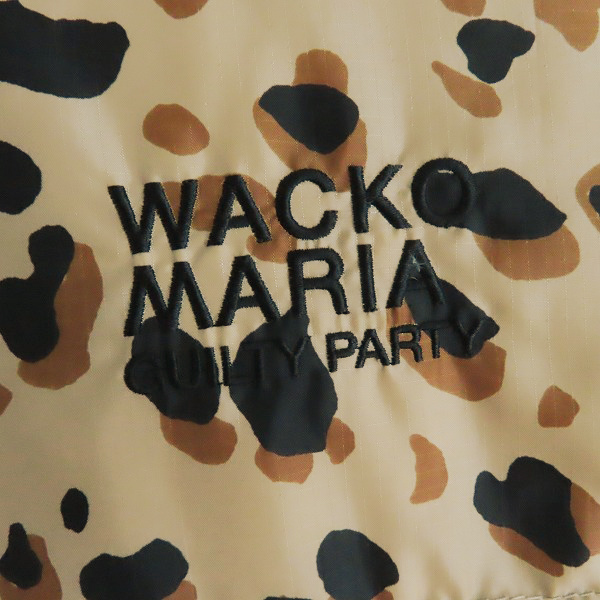 実際に弊社で買取させて頂いたWACKO MARIA × NANGA/ナンガ×ワコマリア 23AW レオパードダウンジャケット/XXLの画像 6枚目