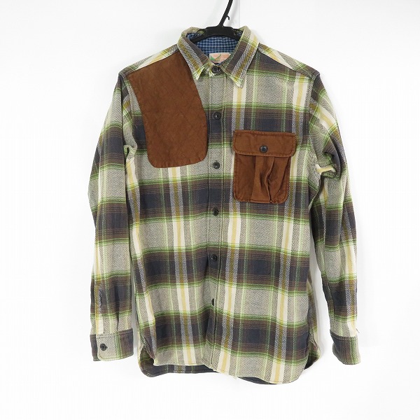 実際に弊社で買取させて頂いたSUGAR CANE/シュガーケーン チェック ネルシャツ 長袖シャツ SC23647/M