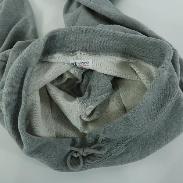 実際に弊社で買取させて頂いたchampion/チャンピオン ランナーズタグ スウェットパンツ グレー 44の画像 4枚目