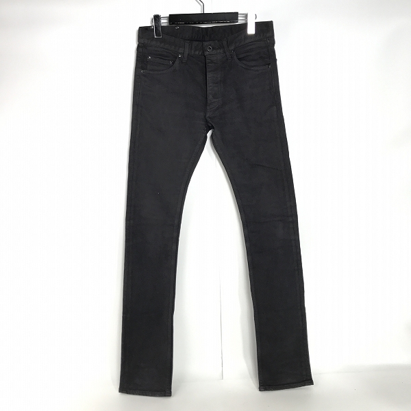 実際に弊社で買取させて頂いたISAMU KATAYAMA BACKLASH/バックラッシュ コットンストレッチ＋リザード ストレートパンツ 1356-01 M