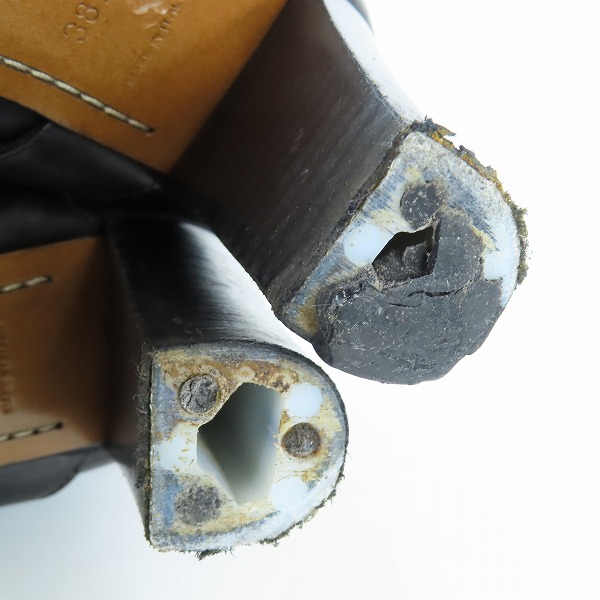 実際に弊社で買取させて頂いた【ジャンク】Louis Vuitton/ルイヴィトン ヒールブーツ/38.5の画像 9枚目