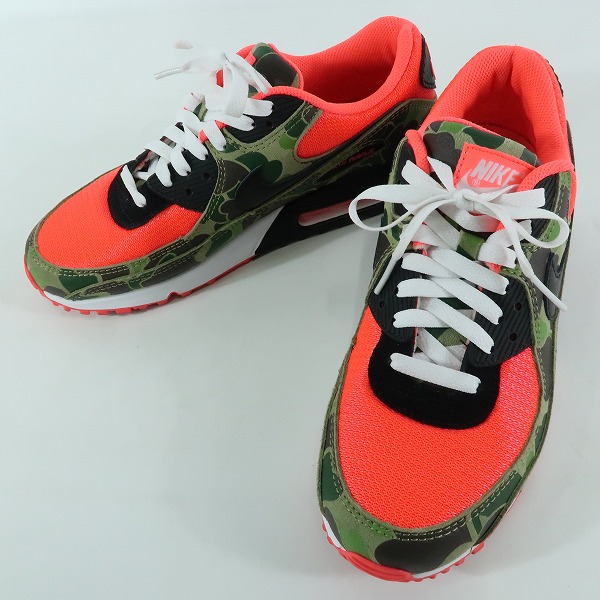 実際に弊社で買取させて頂いたNIKE×atmos/ナイキ×アトモス AIR MAX 90 SP REVERSE DUCK CAMO/リバース ダック カモ CW6024-600/26.5