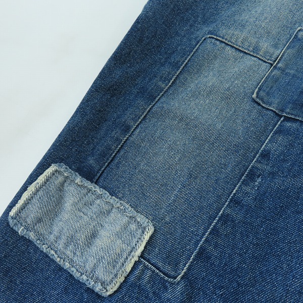 実際に弊社で買取させて頂いたglamb/グラム ドッキング デニム モーリスオーバーオール GB17AT/P10/4の画像 8枚目