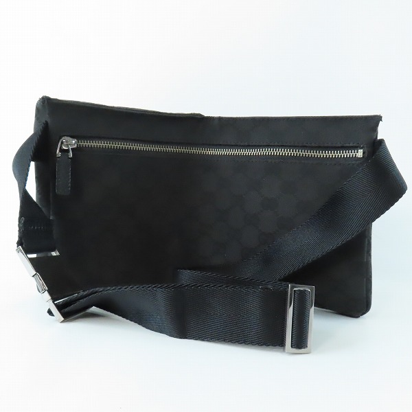 実際に弊社で買取させて頂いたGUCCI/グッチ GG柄 キャンバス/レザー ウエストポーチ/ボディバッグ 28566の画像 1枚目