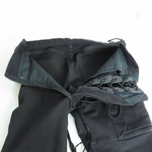 実際に弊社で買取させて頂いたIF SIX WAS NINE/イフシックスワズナイン レースアップパンツ LU/SBCM-9/30の画像 2枚目