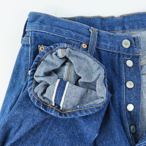 実際に弊社で買取させて頂いたLevi's/リーバイス 501 刻印555 For over 110 Years/110周年モデル デニムパンツ /33×36の画像 2枚目