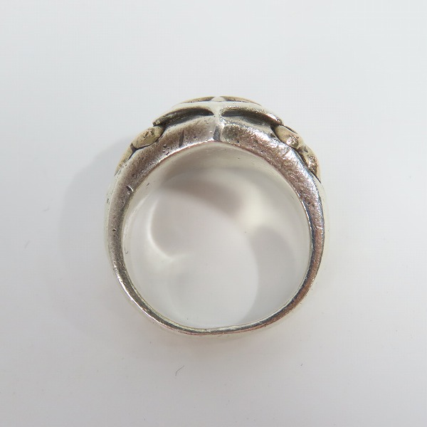 実際に弊社で買取させて頂いたLord Camelot/ロードキャメロット リリー/フレア デザイン リング 17号の画像 5枚目