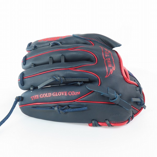 実際に弊社で買取させて頂いたRawlings/ローリングス HYPER TECH/ハイパーテック 軟式 投手用/ピッチャー用 グローブ/グラブ GR4HTCA15Wの画像 2枚目