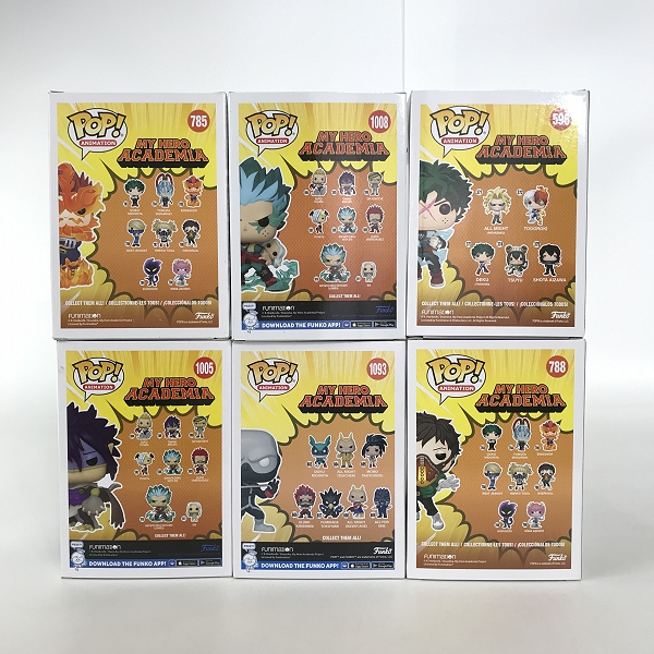 実際に弊社で買取させて頂いた【おまとめ】Funko/ファンコ Pop/ポップ 僕のヒーローアカデミア/ヒロアカ エンデヴァー/デク 等 フィギュアの画像 1枚目