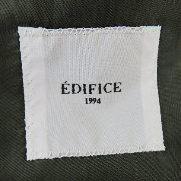 実際に弊社で買取させて頂いたEDIFICE/エディフィス テーラード ジャケット/パンツ セットアップ Sの画像 3枚目