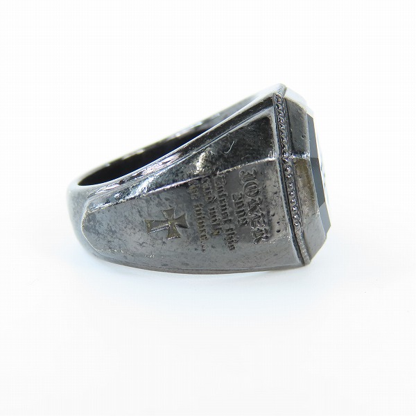 実際に弊社で買取させて頂いたDEAL DESIGN/ディールデザイン JOKER/ジョーカー リング 19号の画像 3枚目