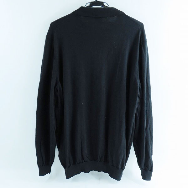 実際に弊社で買取させて頂いたHUGO BOSS/ヒューゴボス長袖ニットポロシャツ/XXLの画像 1枚目
