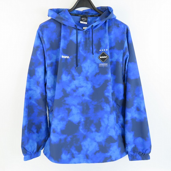 実際に弊社で買取させて頂いた【未使用】F.C.Real Bristol/F.C.レアルブリストル 22SS プルオーバーアノラック FCRB-220069/XL