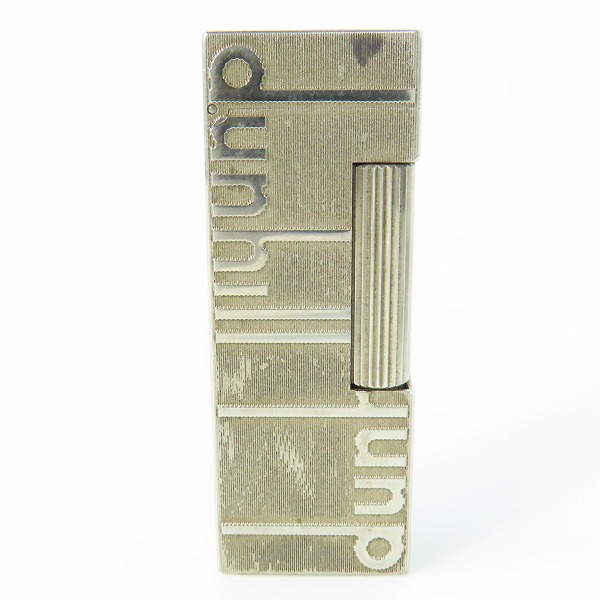 実際に弊社で買取させて頂いたdunhill/ダンヒル 両面ロゴデザイン サイドローラー ガスライター