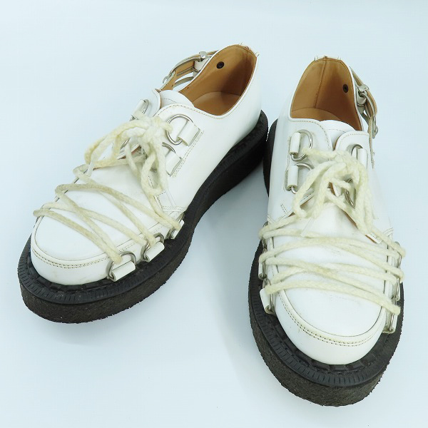 実際に弊社で買取させて頂いたGEORGE COX×COMME des GARCONS HOMME PLUS/ジョージコックス×コムデギャルソンオムプリュス レザーシューズ 15344V/7