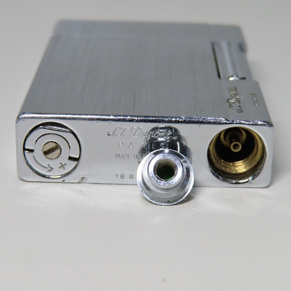 実際に弊社で買取させて頂いたS.T.Dupont/S.T.デュポン GATSBY/ギャッツビー ヘアライン ガスライターの画像 2枚目