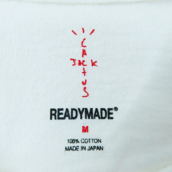 実際に弊社で買取させて頂いたREADY MADE×Travis Scott/レディメイド×トラヴィススコット 3PACK T-SHIRTS/Tシャツ 3点セットの画像 3枚目