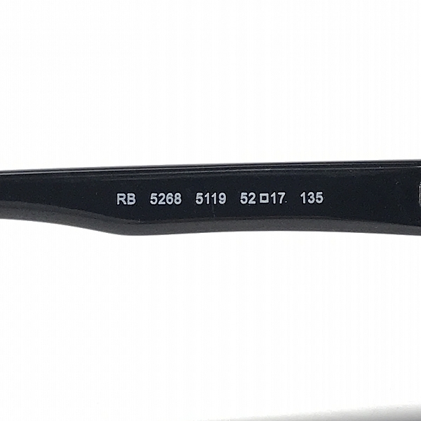 実際に弊社で買取させて頂いたRay-Ban/レイバン サングラス/アイウェア RB5268 5119の画像 5枚目