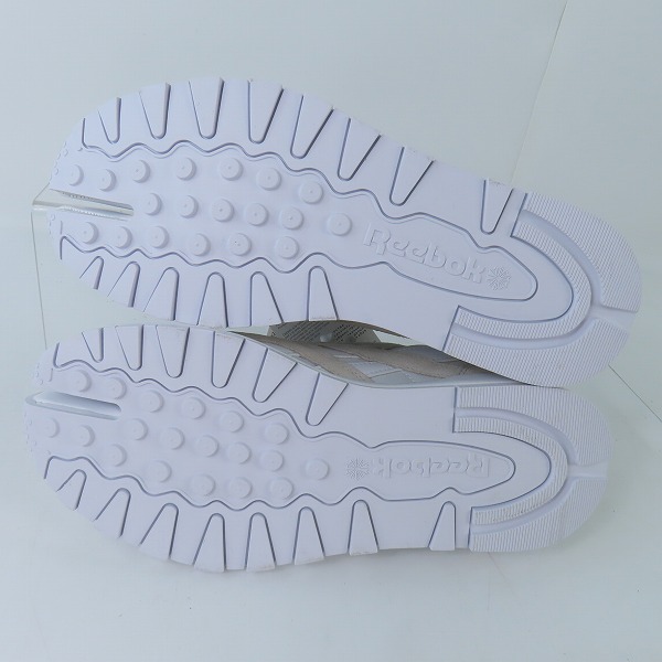実際に弊社で買取させて頂いた【未使用】Maison Margiela×Reebok/メゾンマルジェラ×リーボック クラシックレザー タビ ナイロン スニーカー HP8847/27.0の画像 2枚目