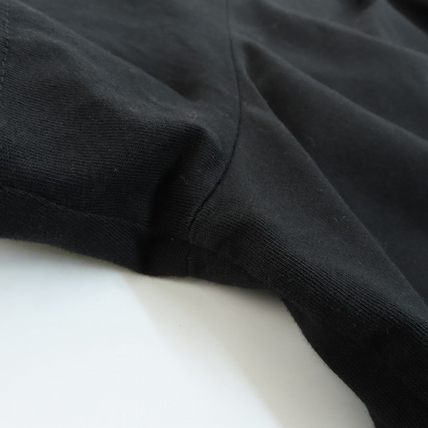 実際に弊社で買取させて頂いた【JPタグ】MONCLER/モンクレール MAGLIA T-SHIRT Uネック 胸ポケット 半袖 Tシャツ ブラック F20918C77710 829H8/Lの画像 8枚目