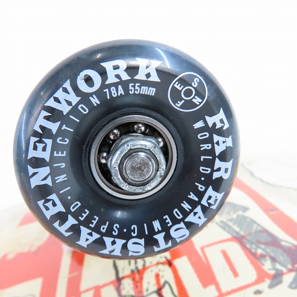 実際に弊社で買取させて頂いたBAKER/ベイカー Andrew Reynolds BRAND NAME DOODLES DECK スケートボード/コンプリートデッキの画像 3枚目