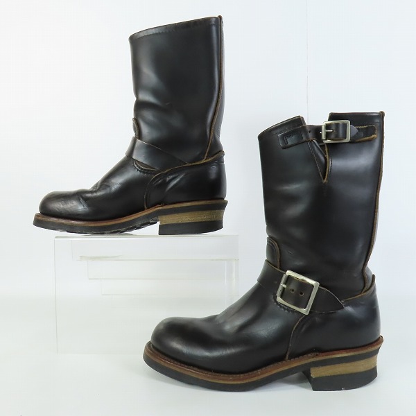 実際に弊社で買取させて頂いたRED WING/レッドウィング 羽タグ 8270 エンジニアブーツ  6Dの画像 3枚目