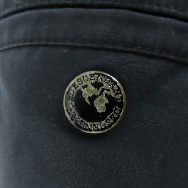 実際に弊社で買取させて頂いたDESCENDANT/ディセンダント コットン イージーパンツ ブラック/2の画像 8枚目