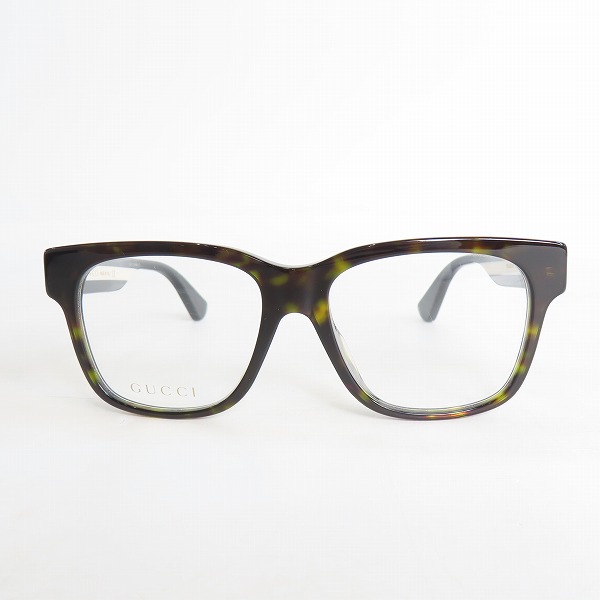 実際に弊社で買取させて頂いたGUCCI/グッチ メガネフレーム アイウェア GG0342OA-002