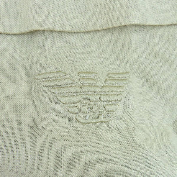 実際に弊社で買取させて頂いた【未使用】EMPORIO ARMANI/エンポリオアルマーニ 半袖シャツ 211861 3R467/Mの画像 5枚目