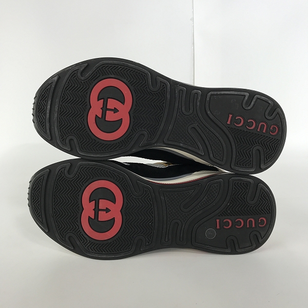 実際に弊社で買取させて頂いたGUCCI/グッチ ULTRAPACE ウルトラペース スニーカー 592345-1LH10-7665/9の画像 2枚目